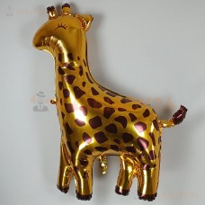 Шар (45''/114 см) Фигура, Жираф, Золото